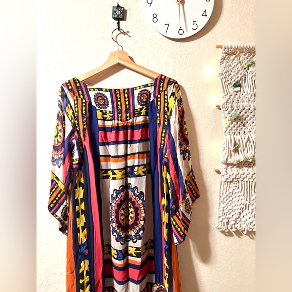 Diane Von Furstenberg Multicolor Boho Blouse - Picture 2 of 3